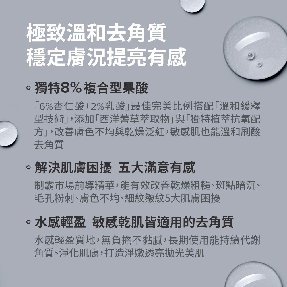 8%雙重果酸精華液【小包裝】