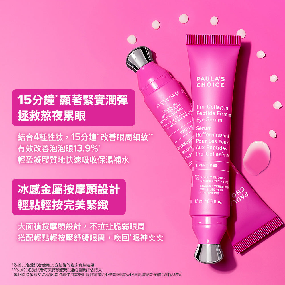 高效胜肽膠原緊緻眼部精華