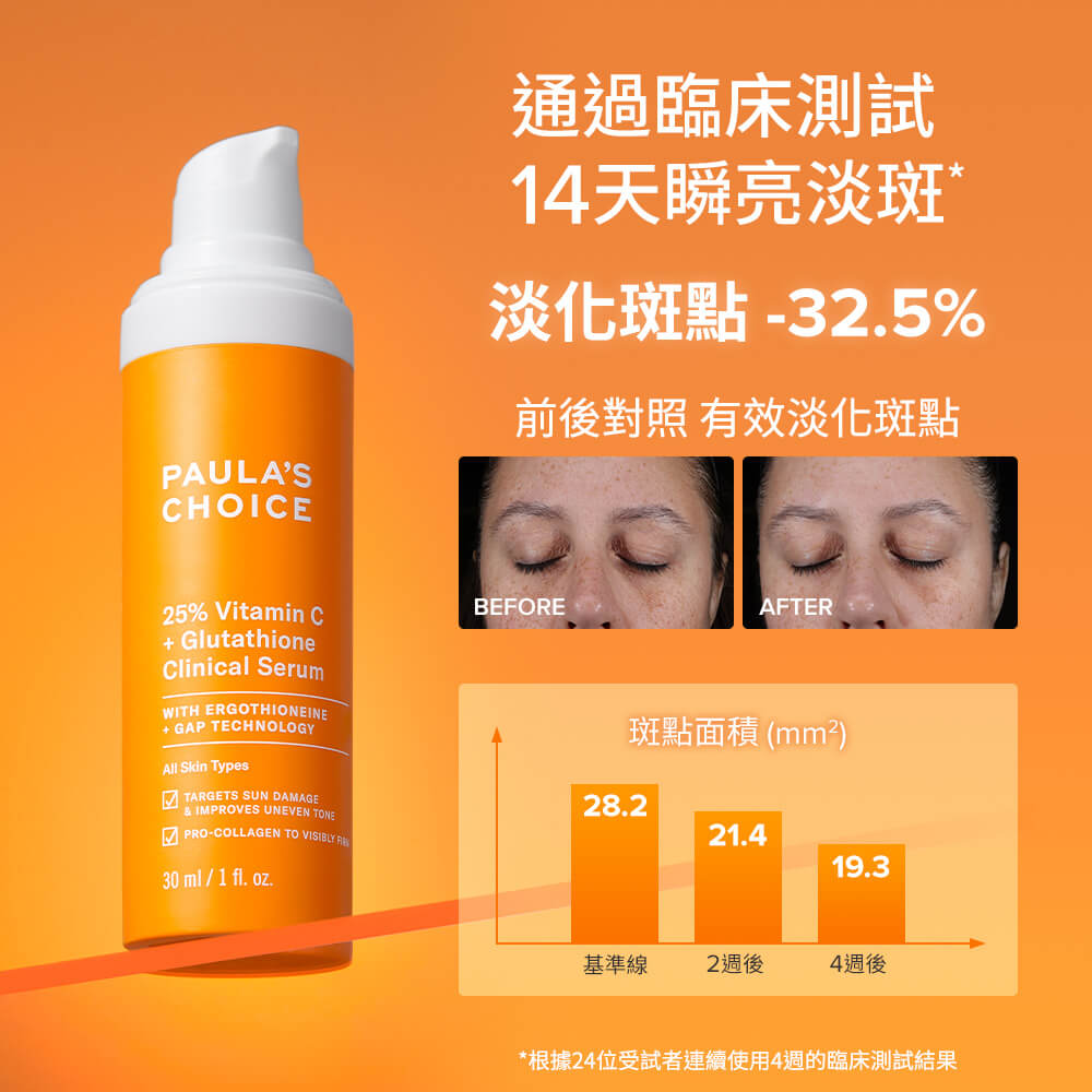 C25瞬效亮白淡斑精華