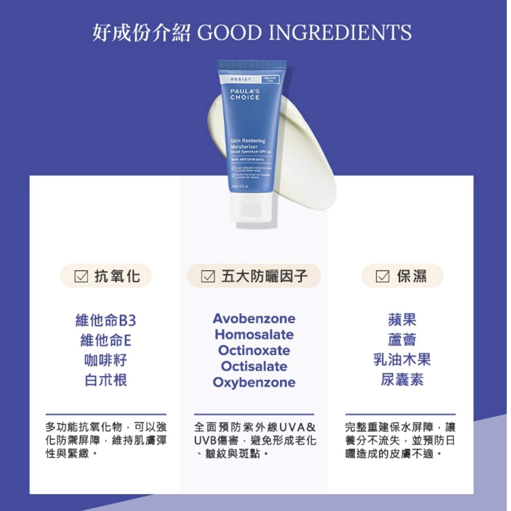 抗老化保濕防曬乳SPF50