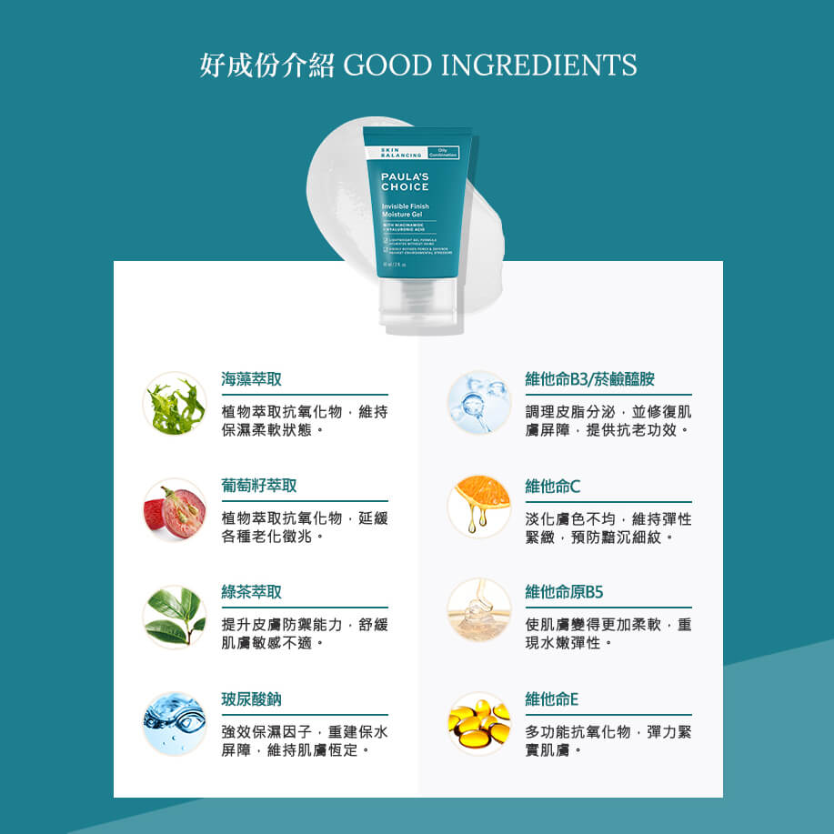 油水平衡保濕凝膠