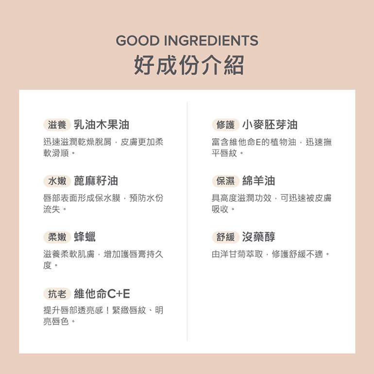 理膚護唇調理膏