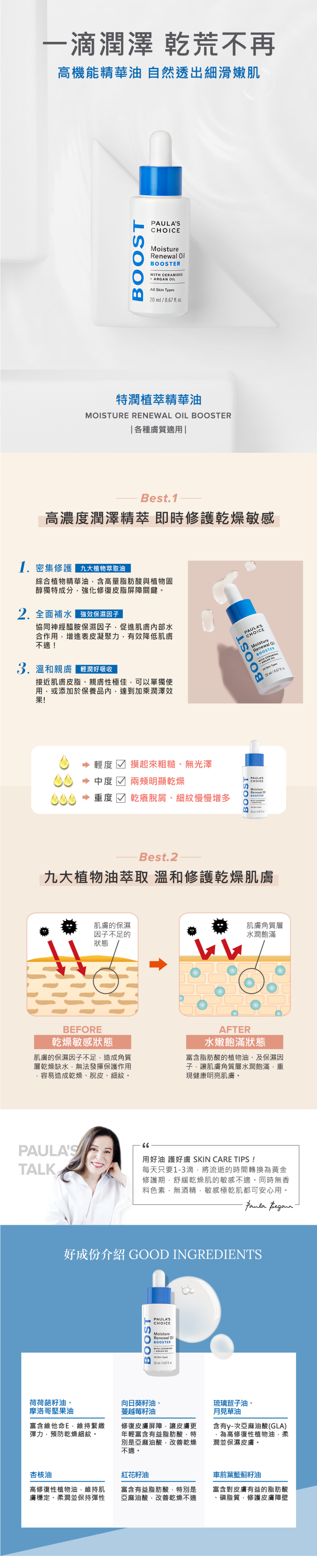 特潤植萃精華油